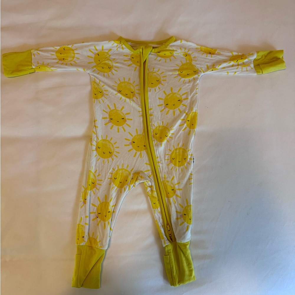 Little Sleepies sunshine newborn onesie